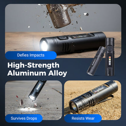 💥Multi-Functional Aluminum Alloy Mini Flashlight