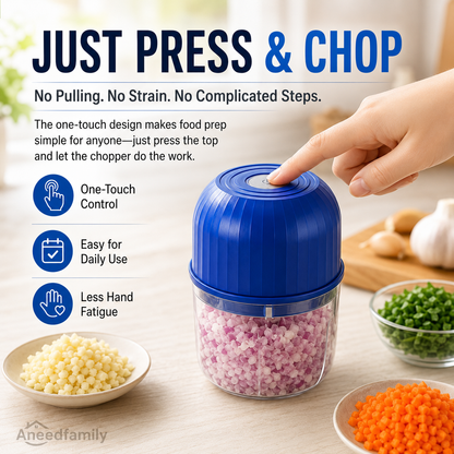 Wireless Efficient Electric Mini Food Chopper